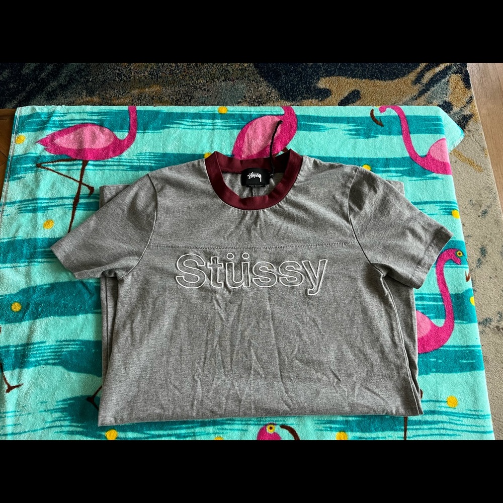 STUSSY Ladies Short Sleeve Tee Shirt. NWOT,